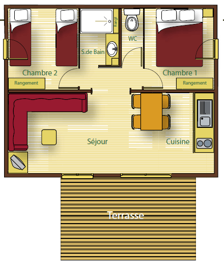 Plan chalet Charley