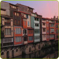 Les maisons sur l'Agout - Castres